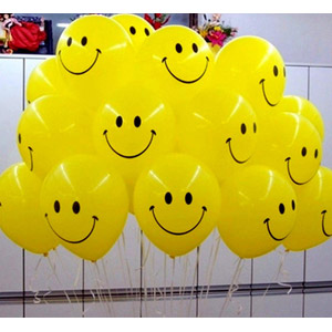 15 Pcs Smiley Emoji Balloon 