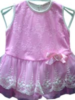 Girl's gorgeous Pink jorjet Dress