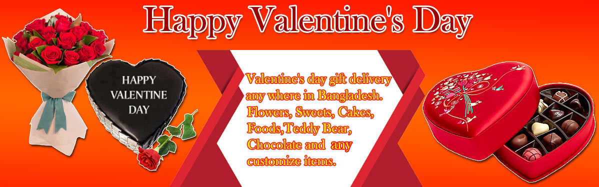send valentines day gift to Bangladesh