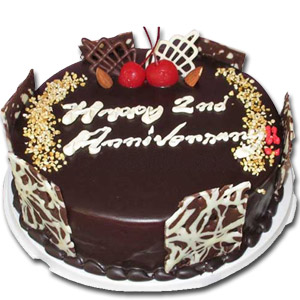 (09) King's - Half Kg Chocolate Coating Cake
