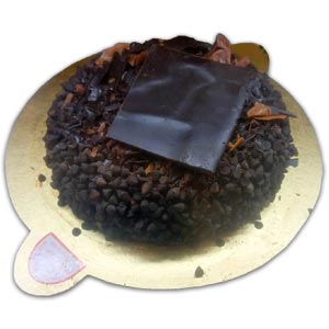 (02) Half Kg Chocolate Chips Mud Cake