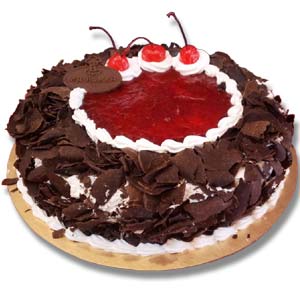 (02) Mr. Baker - Half kg Black Forest Round Cake