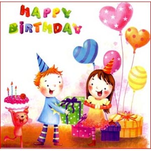 (04) Birthday Card for Kids