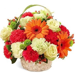 (10) Mixed flower Basket