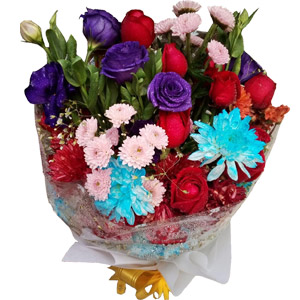 (0001) Imported flowers in bouquet