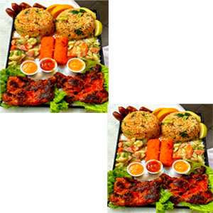 (0002) Pizza Burg iftar Platter for 4 persons