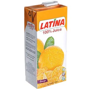 (16) Latina Orange Juice 1 bottle