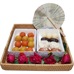 (00005) Boishakhi Rose Sweet Combo