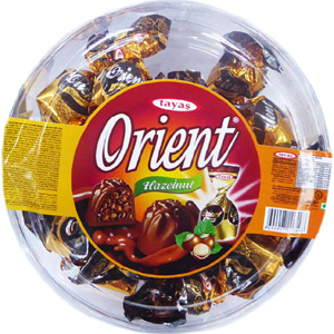 Orient Hazelnut chocolate 250 gm