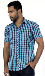 Short sleeve casual stripe Shirt