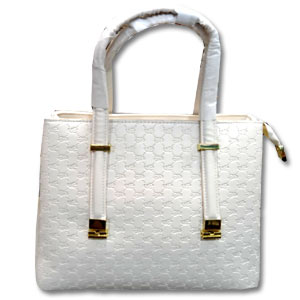 (05) White Handbag