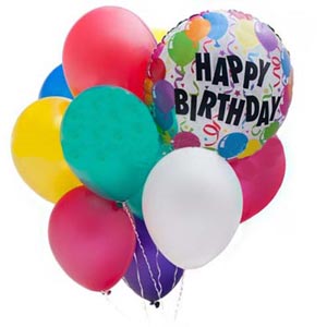 (10) Birthday Balloons