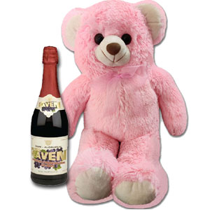 (27) Bear W/ Sparkling Non Alcoholic Juice