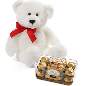 (23) Bear w/ chocolates 