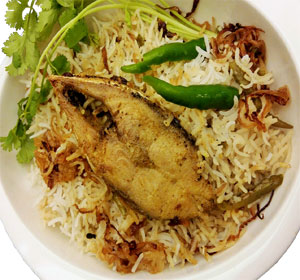 (01) Ilish polao-1 Plate