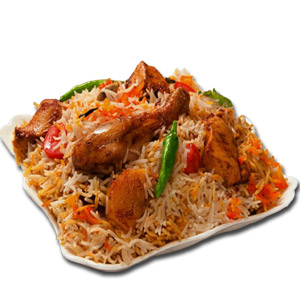 (26) Nawabi Voj Chicken Biryani - 1 Plate