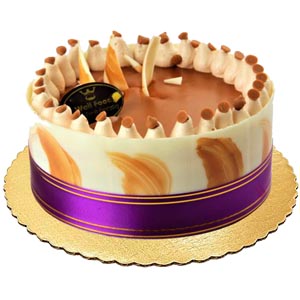600 gm Caramel Mousse Cake