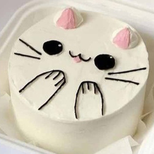 Mini Cat Cake 