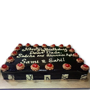 Hot- 8 Pounds black forest cake