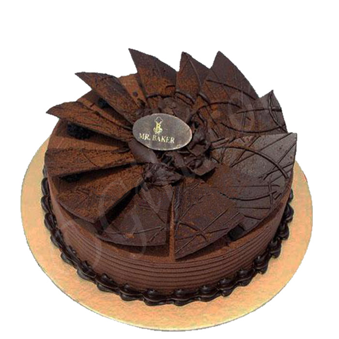 Mr. Baker - 2 Pounds Chocolate Dessert Round Cake