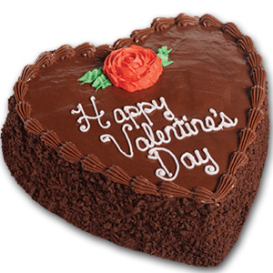 4.4 Pounds Chocolate Heart Cake