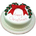 (41) Yummy Yummy- 3.3 Pounds Vanilla Round Cake For X- mas