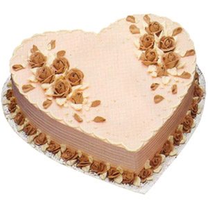 (09) Hot - 4.4 Pounds Chocolate Heart Cake