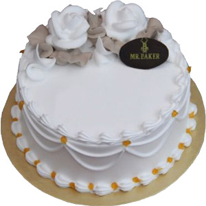 Mr. Baker - 2 Pounds Vanilla Round Cake