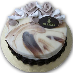 (11) Mr. Baker - Half kg Mixed Musse Round Cake