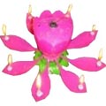 (11) Musical Flower Candle - 1 piece