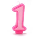 (001) Single Number Shape Candle