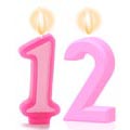 (002) Double Number Shape Candle