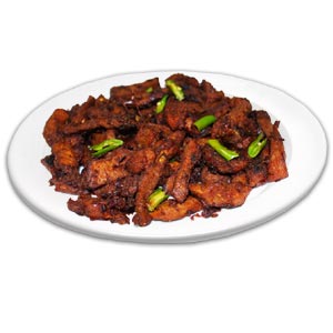 (33) Beef Chilli Dry 1 Dish