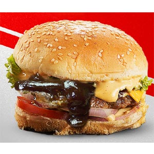 (05) Chicken Smoky BBQ Cheese Burger