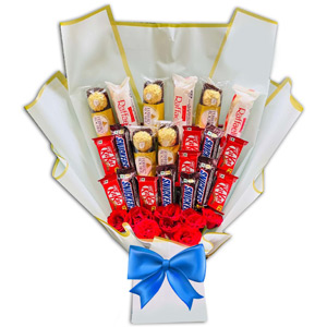 Luxury Choco Rose Hamper