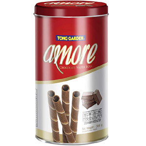Amore Chocolate Wafer Roll Crackles 