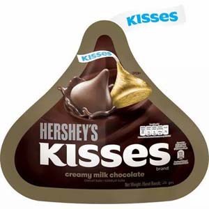 Hershey's kisses cremy milk chocolate 