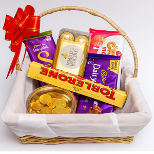 Assorted Choco Lover Basket
