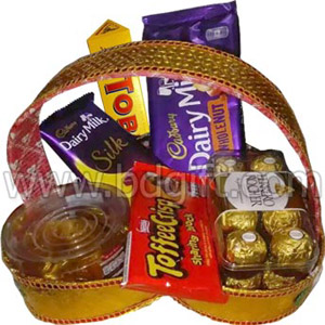 (24) Assorted Choco Lover Basket.