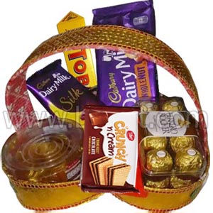 (24) Assorted Choco Lover Basket.