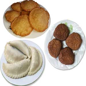 (003) Puli pitha, rosh kodom pitha & malpoa pitha