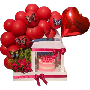 Red Romance Celebration Hamper
