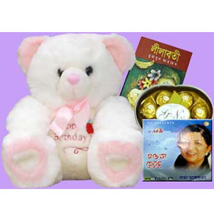 Bear,book,Audio CD W/Chocolates