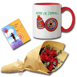 (00030) Perfect gift hamper for Pohela Boishakhi