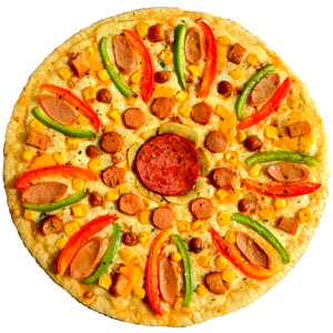 The Everything Beef Pizza Large