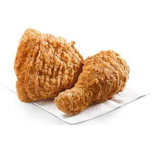 Burger King- 2 Pieces Fried Chicken Bucket