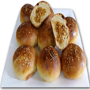 Swiss - Chicken Bun - 4 Pieces 