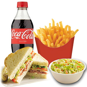 Western Grill - Club House Sandwich Meal