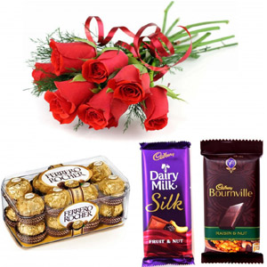 Roses W/ Chocolates