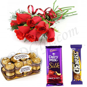 Roses W/ Chocolates